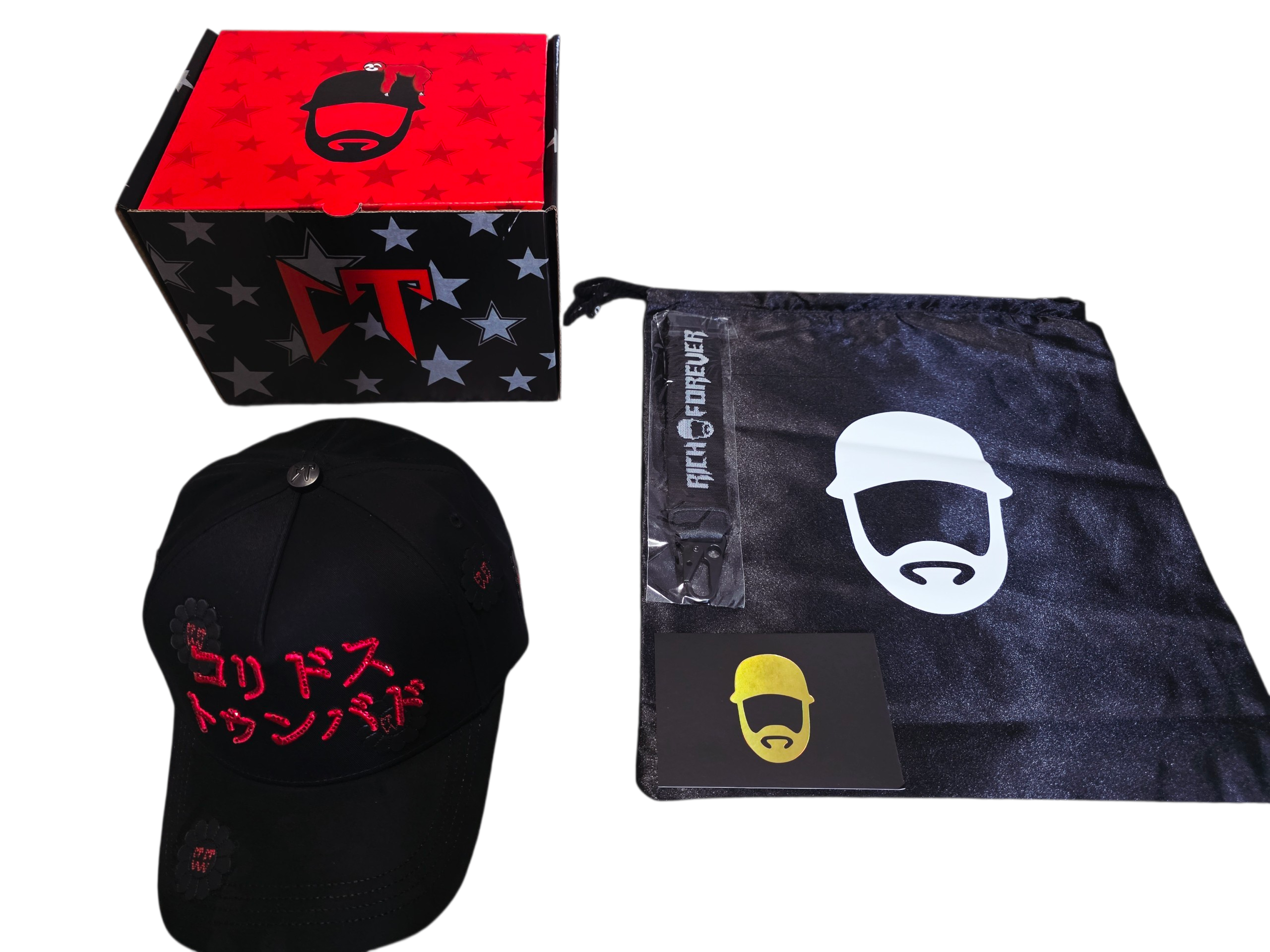 BARBAS Hats x CT - Murakami  x natanael cano ,full set , Box Premium, Limited Edition